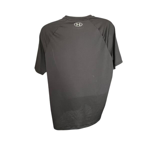 Under Armour Tech Tee XL Black Men’s Moisture Wicking Athletic Shirt - Picture 3 of 4
